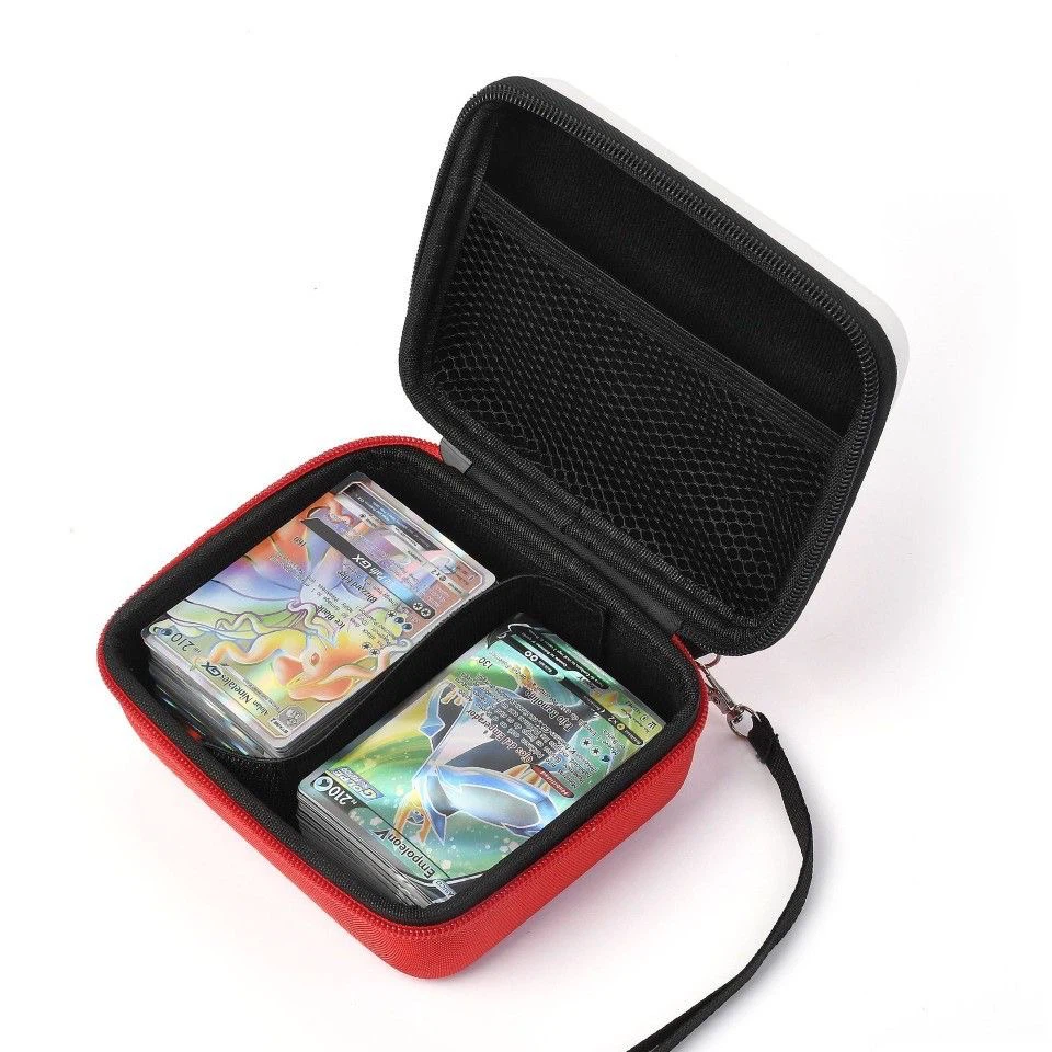 Pokemon Card Storage Case, EVA Portable Card Holder, PTCG Deck Box, Trading Card Game Carry Organizer, In Stock